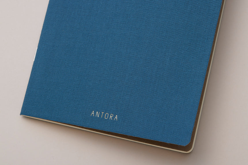 Linen Notebook 3冊セットB (Light Gray / Gray / Navy Blue)