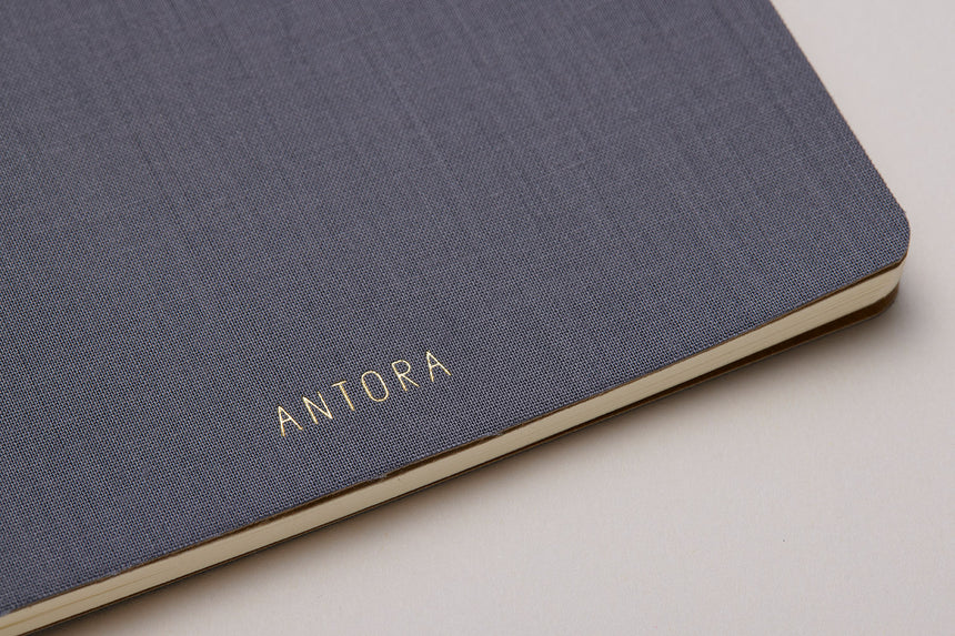 Linen Notebook / Gray