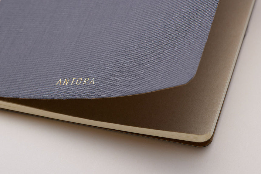 Linen Notebook 3冊セットA (Navy Blue / Brown / Gray)