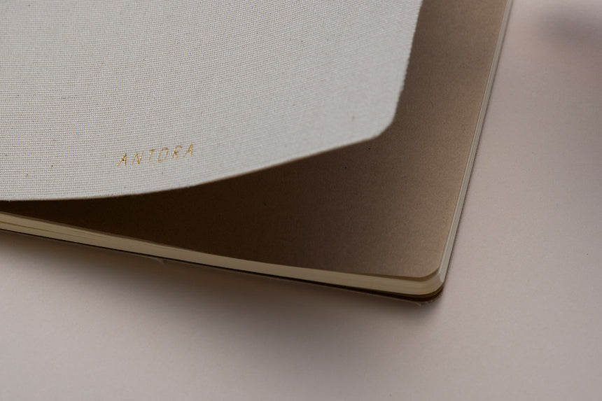 Linen Notebook / Natural White