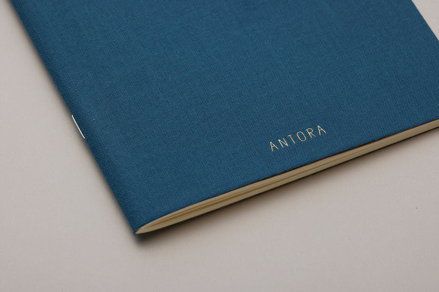 Linen Notebook / Navy Blue