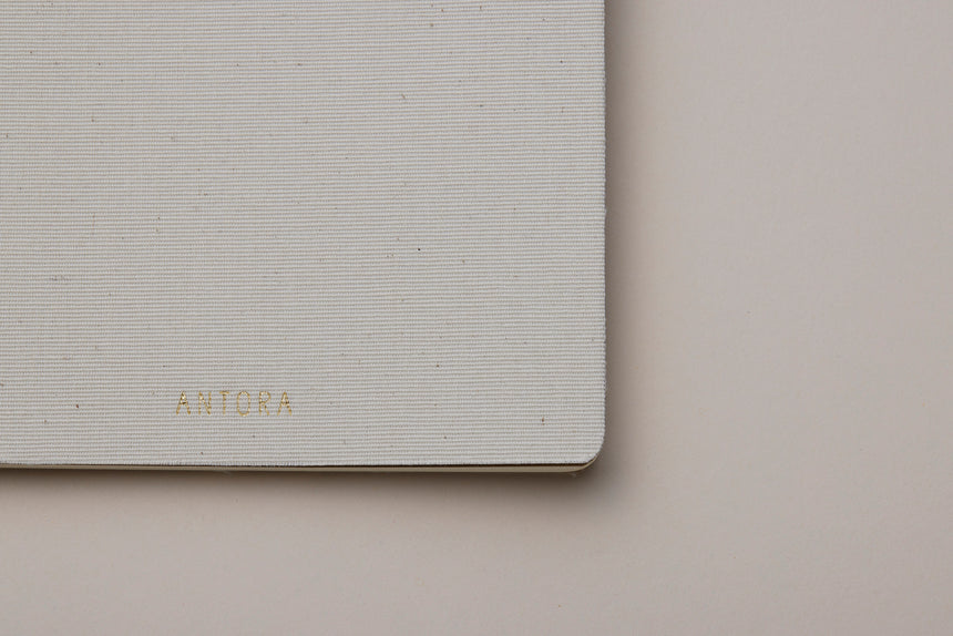 Linen Notebook / Natural White